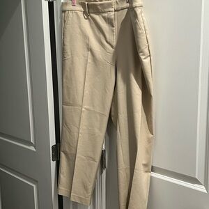 Beige color ankle slacks 16 curvy. New without tags